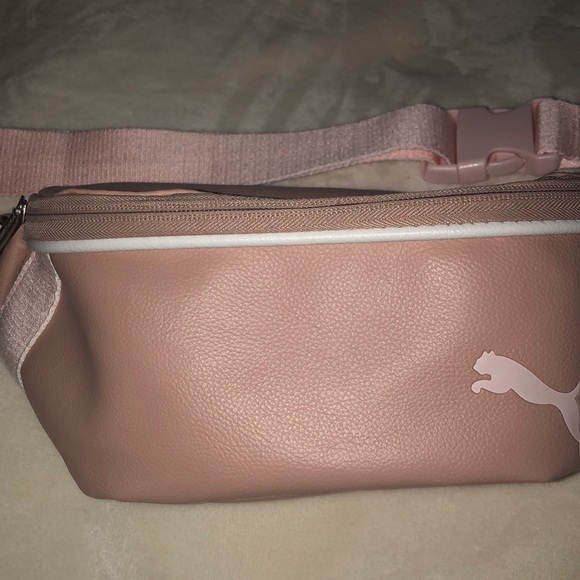 puma fanny pack pink